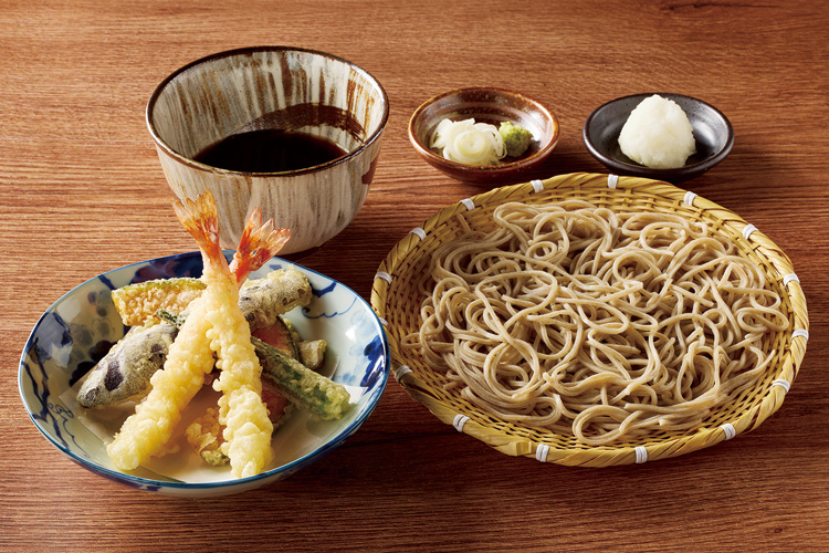 石臼挽き二八そば そばしき画像