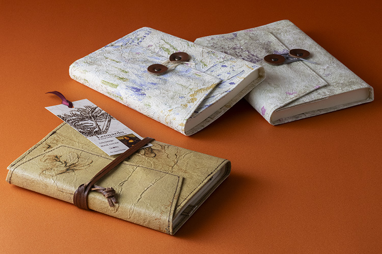 文喫 栄 革紐文庫ブックカバー　各種画像