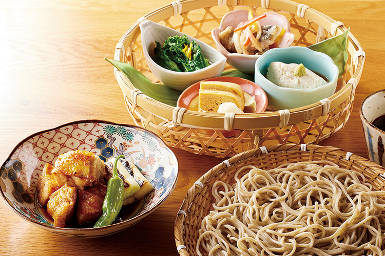 石臼挽き二八そば そばしき画像