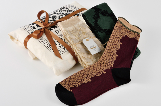 ソックス3点セット トートバッグ付き