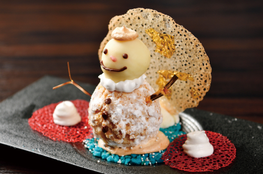 雪だるま（揚げアイス）