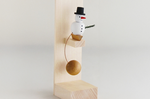 ヴォルフガング・ヴェルナー Wやじろべえゆきだるま シルクハット