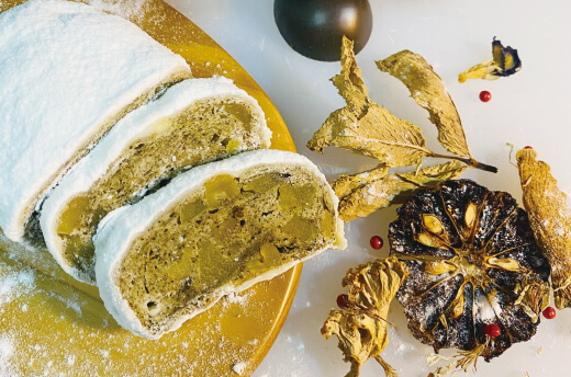 りんごとクルミのシュトーレン